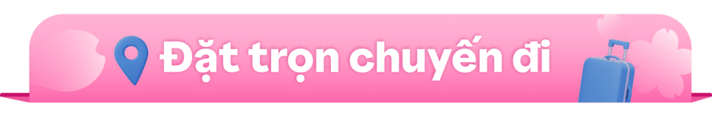 Đặt trọn chuyến đi - sale sakura Traveloka 